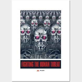 Fighting the human threat Posters and Art